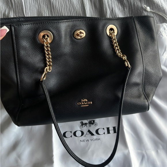 Black Coach Purse - Picture 2 of 2